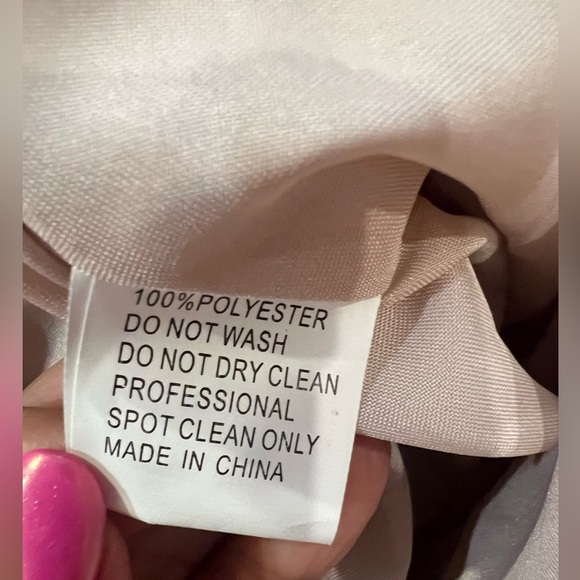 MAC DUGGAL Lace Tulle A Line Midi Dress in Vintage Lilac Size 6 Style 30681 NWT - Picture 8 of 14